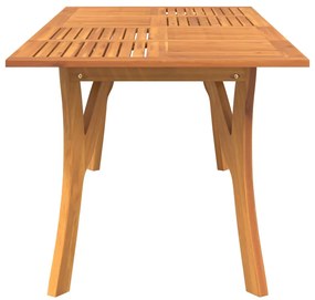 Tavolo da giardino 200x90x75 cm legno massello di acacia