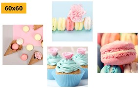 Set di quadri – Dolce piacere