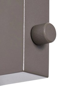 Lampada da parete marrone Crea - Hübsch