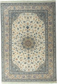 Isfahan Tappeto persiano 240 x 340 Beige (Iran) Annodato A Mano