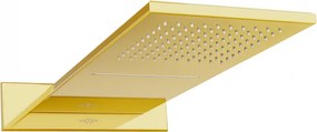 Mexen Waterfall soffione doccia slim 50 x 22 cm, dorato - 79190-50