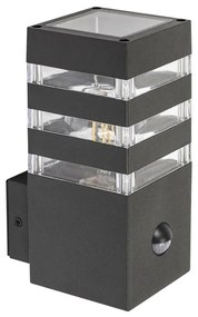 Rabalux 77025- Applique da esterno con sensore ANKARA 1xE27/12W/230V IP44