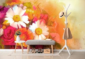 Carta da parati autoadesiva – Splendido bouquet