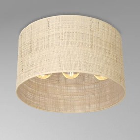 Lampadario a plafone RATTAN 3xE27/60W/230V rattan