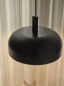 Nordlux - Lampadario sospeso su cavo SANDRO 1xE27/15W/230V Ø 40 cm nero