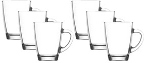 Set di 6 bicchieri in vetro da 300 ml - Hermia
