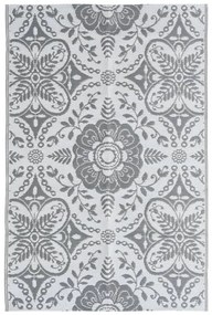 Tappeto Da Esterni Arakıl Grigio Chiaro 120x180 Cm İn Pp /