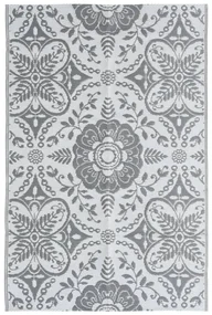 Tappeto Da Esterni Arakıl Grigio Chiaro 120x180 Cm İn Pp /