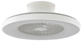 Lindby - Paavo LED Smart Ventilatore a soffitto Bianco Lindby