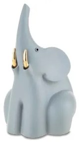 BONGELLI PREZIOSI statua elefante in marmorino h 10 color carta da zucchero