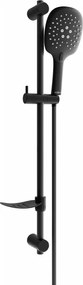 Mexen DF22 set doccia scorrevole, nero - 785224582-70