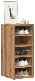 Scarpiere 2 Pz Rovere Artigianale 32x35x70 Cm İn Truciolato /