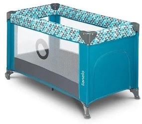 Lionelo - Culla da viaggio STEFI turchese