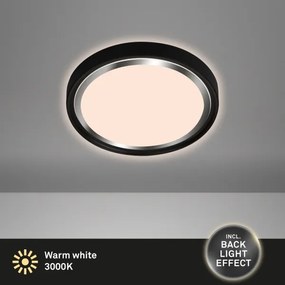 Briloner - Plafoniera LED KAHIKO LED/15W/230V nero