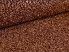 Letto matrimoniale imbottito color mattone con contenitore con rete inclusa 180x200 cm Eric – Micadoni