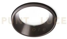 Thessaly faretto da incasso 1 luce bordo raso bronzo spazzolato ip5...