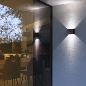 Brilliant - Lampada da parete LED ricaricabile esterna con sensore XINO LED/3W/5