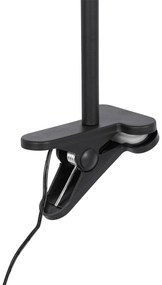 Ventilatore da tavolo nero con LED 2700K - Dores