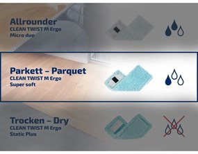 Ricambio per Twist Ergo Super Soft M Mop Clean Twist - LEIFHEIT