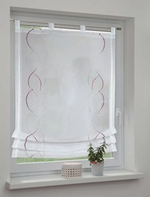 Tenda a pacchetto romana bianca 80x120 cm – Sehlbach