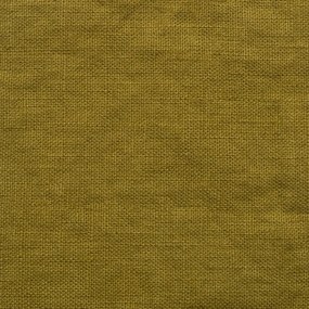 Tenda giallo ocra verde in lino 140x200 cm Moss Green – Linen Tales