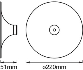 Ledvance - Plafoniera SMART+ TIBEA 1xE27/60W/230V