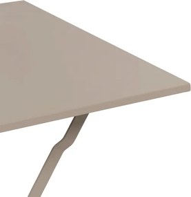 Set Bistrot Pieghevole In Acciaio Tavolo 60x60 Con 2 Sedie Donald Tortora