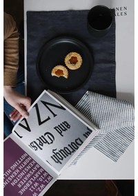 Tovaglietta di lino grigio scuro, 35 x 45 cm Dark Grey - Linen Tales