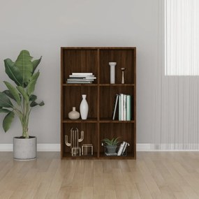 Libreria/credenza Rovere Marrone 66x30x98 Cm Legno Multistrato /