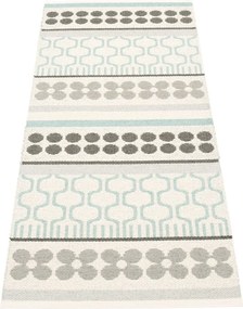 Passatoia da interno/esterno grigia/turchese 70x180 cm Asta Pale Turquoise – Pappelina