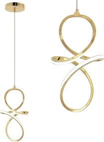 Lampada a sospensione LED LHJ091-1CP GOLD