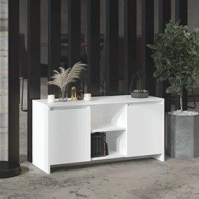 Mobile Porta Tv Bianco 102x37,5x52,5 Cm İn Truciolato /