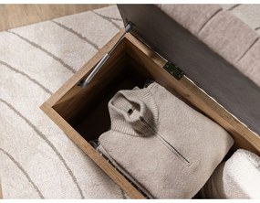 Panca in colore beige e naturale Oceane - Bobochic Paris