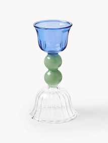 Portacandela in vetro borosilicato Perle