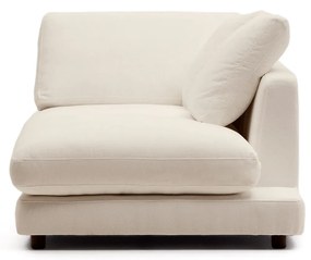 Kave Home - Chaise longue Gala destra beige 193 x 105 cm
