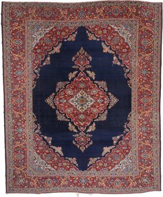 Kashan Tappeto 270 x 230 (Iran) Annodato A Mano
