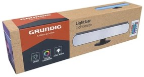 Grundig - Lampada da tavolo dimmerabile LED RGBW LED/0,7W/5V nera + telecomando