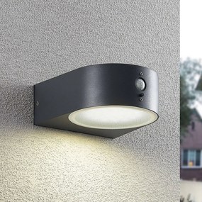 Lindby Jarik applique LED solare da esterni, 7 cm