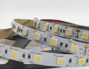 Strip led 5050 dc24v in kapton 60 led per mt 14w per mt 1390lm per ...