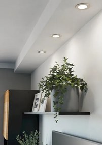 Eglo 901404 - Faretto da incasso LED FUEVA/3,7 W/230 V Ø 8,8 cm cromato