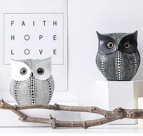 Decorazione da tavolo 15 cm nera