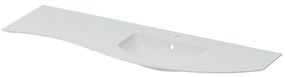 Lavabo da appoggio Soho BADEN HAUS rettangolare in ceramica L 29 x H 48 x P 22 cm bianco