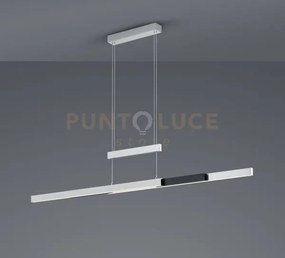 Trajan sospensione led 45w 5300lm, 2700k - 5000k alluminio e nero a...