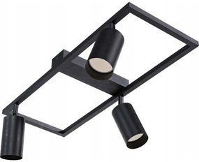 Faretto 3xGU10/30W/230V nero