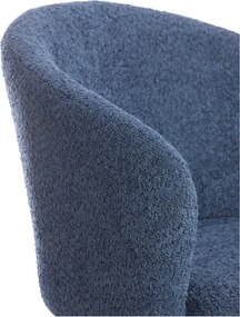 Set di sedie da pranzo blu in metallo 2 pz Radaja – Light &amp; Living