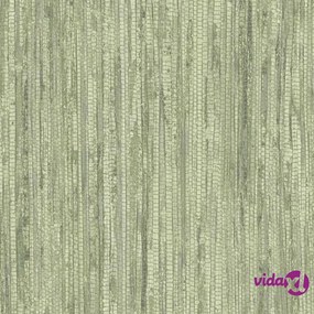 Noordwand Carta da Parati Natural Grasses Wicker Verde