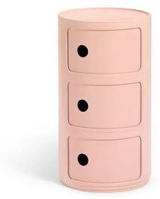 Kartell - Componibili Bio 3 Tavolino Rosa Kartell