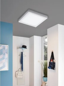 Eglo 33209 - Plafoniera LED RGBW dimmerabile FUEVA-C LED/21W/230V 30x30 cm bianco