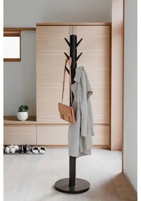 Appendino in legno nero in gomma naturale Flapper - Umbra