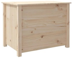 Tavolino da Salotto 71x49x55 cm in Legno Massello di Pino